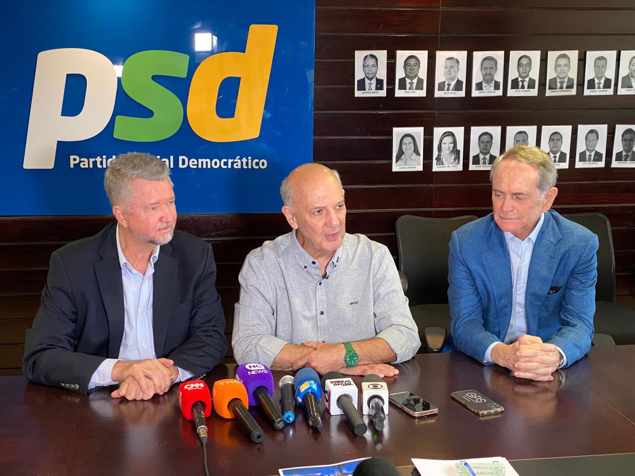 PSD-DF oficializa Luiz Pitiman como candidato a vice-governador na chapa de José Roberto Arruda